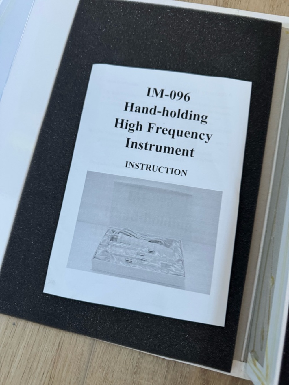 Handheld High Frequency Instrument - Picture 8 of 12